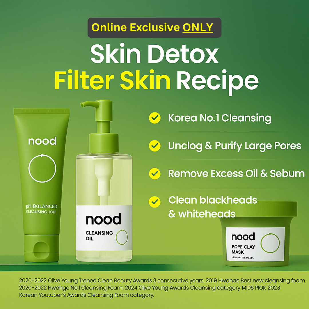 Nood - Korea's No. 1 Pore & Glow Trio Kit