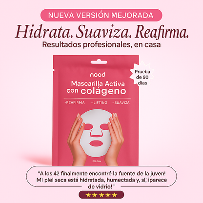 Nood -  Mascarilla iluminadora de colágeno