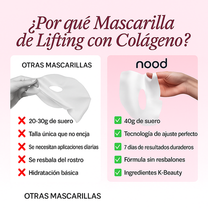 Nood -  Mascarilla iluminadora de colágeno