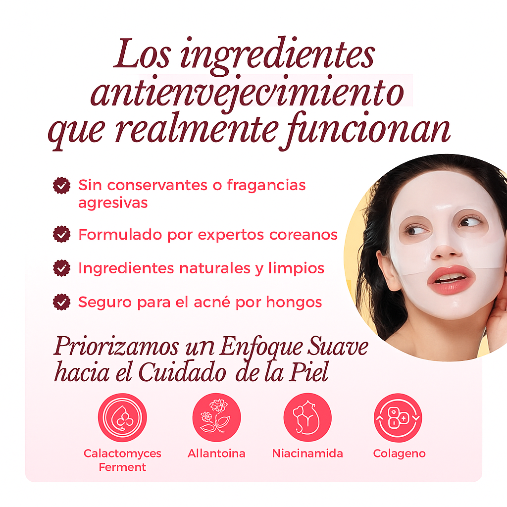 Nood -  Mascarilla iluminadora de colágeno