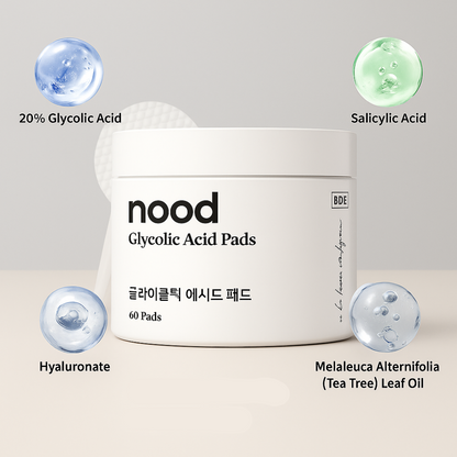 Nood - Glycolic Acid Pads