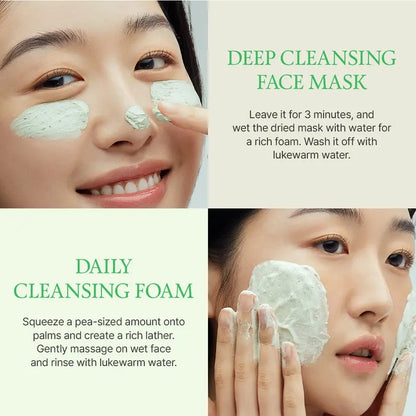 Nood - Green Clay Mask & Cleaner