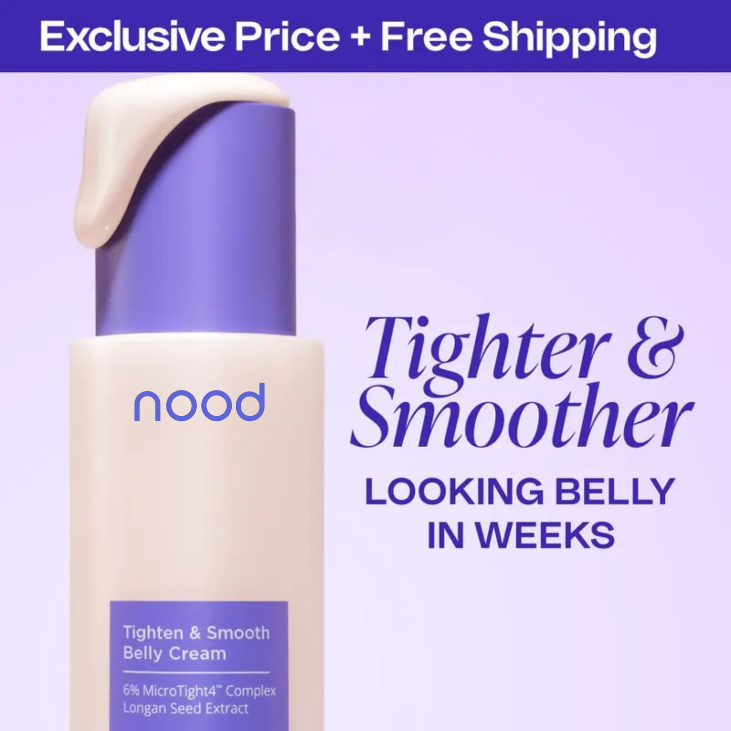 Nood - Korean Tighten & Smooth Belly Firming Cream