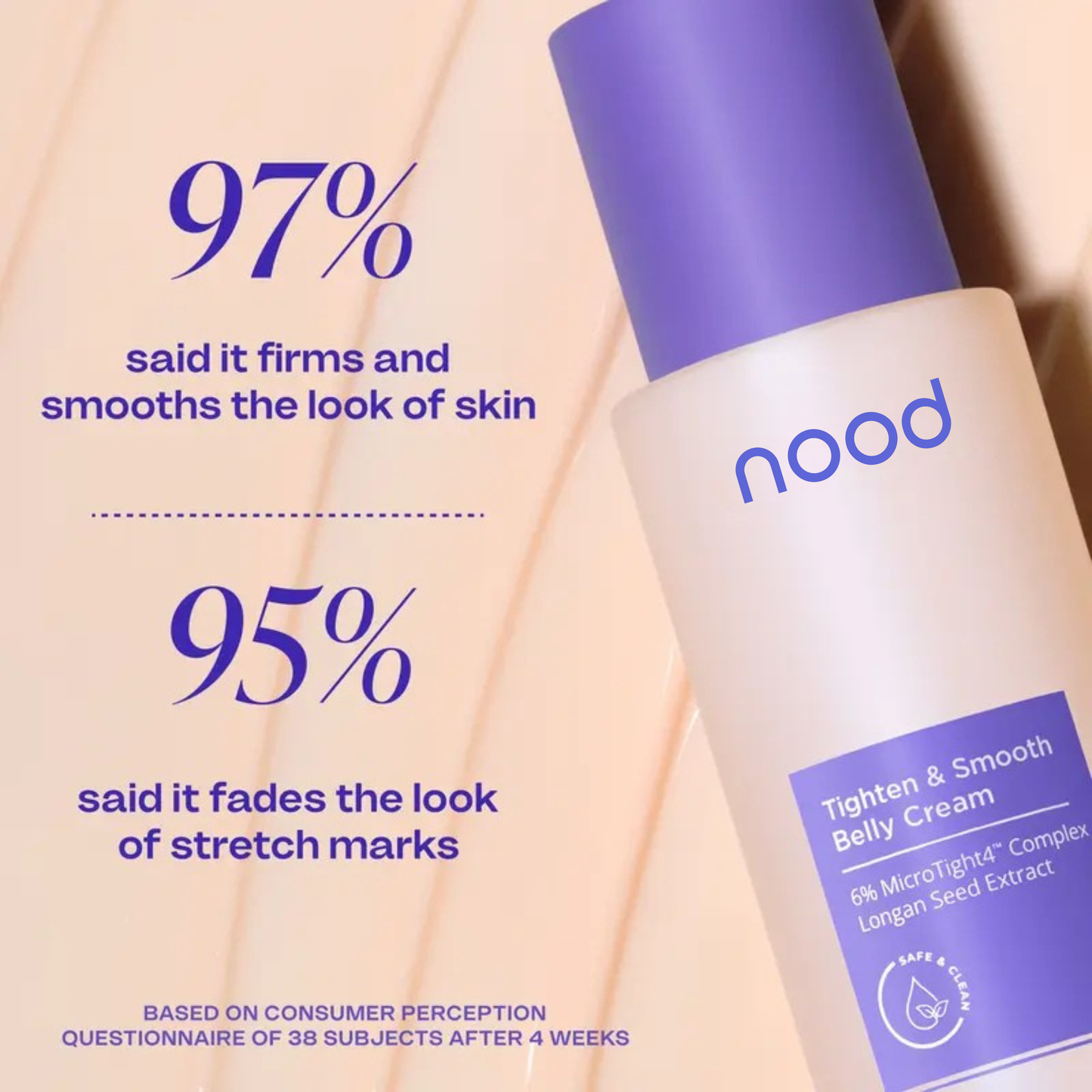 Nood - Korean Tighten & Smooth Belly Firming Cream